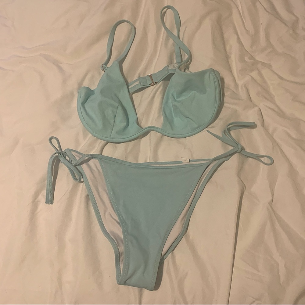 Target Shade and shore Bikini Mint Two Piece Swimsuit